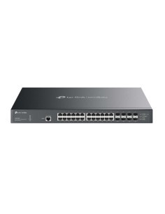 Omada SX3832MPP switch Gestionado L2+ 10G Ethernet (100/1000/10000) Energía sobre Ethernet (PoE) DIN rail Negro