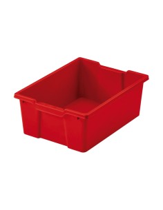 CUBETA ALMACENAJE FAIBO 420X310X148MM ROJO 785-03