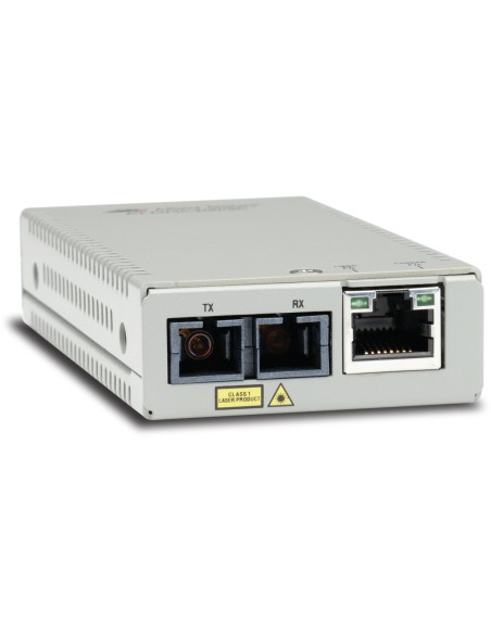 AT-MMC200/SC-960 convertidor de medio 100 Mbit/s 1310 nm Multimodo Gris