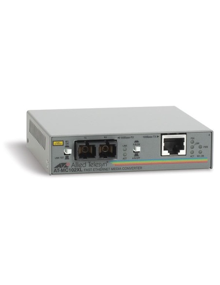 AT-MC102XL convertidor de medio 100 Mbit/s