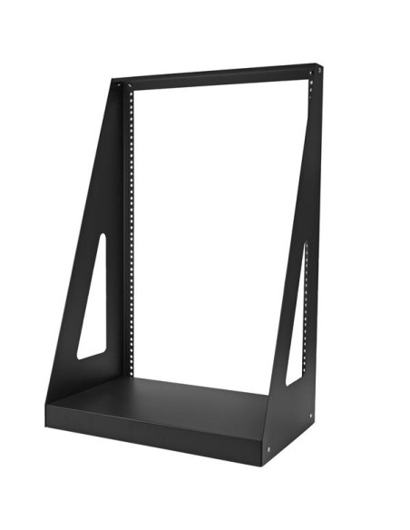 Rack Abierto de 2 Columnas para Servicio Pesado - 16U