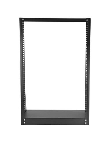 Rack Abierto de 2 Columnas para Servicio Pesado - 16U