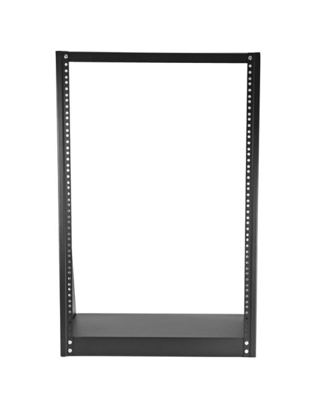 Rack Abierto de 2 Columnas para Servicio Pesado - 16U