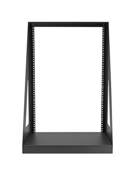 Rack Abierto de 2 Columnas para Servicio Pesado - 16U