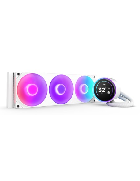 Kraken Elite 360 RGB Procesador Sistema de refrigeración líquida todo en uno 12 cm Blanco 1 pieza(s)
