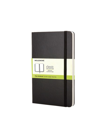 CUAD. MOLESKINE T.DURA 13X21CM L LISO NEGRO