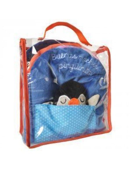 Libro de tela Buenas noches pinguinito