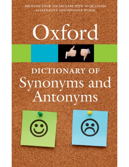 Oxford Dictionary of Synonyms ampAntonyms 3rd Edition