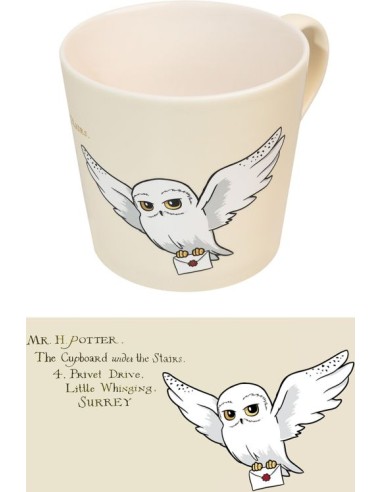 TAZA PREMIUM HARRY POTTER HEDWIG