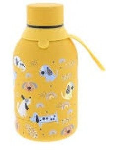 BOTELLA TERMICA INFANTIL 350ML MUSTARD PUPPY