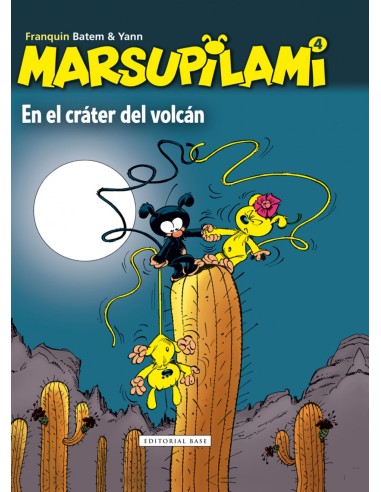 En el crater del volcan