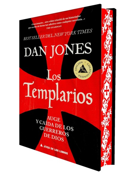 Los templarios Ed especial limitada en tapa dura con cantos pintados
