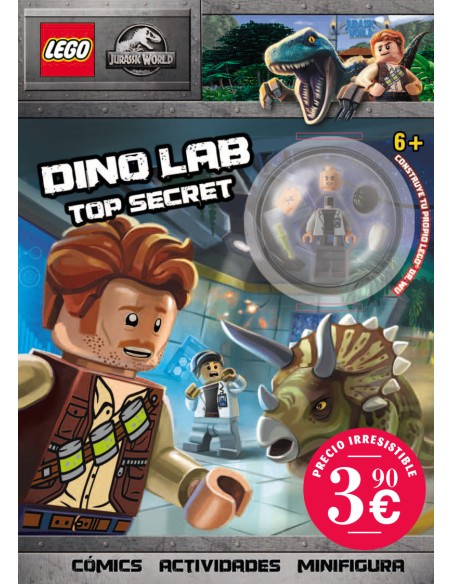 Jurassic World Dino lab top secret