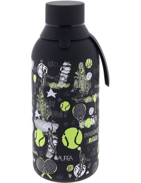 BOTELLA TERMICA JUVENIL 500ML ACERO INOX BLACK PADDLE