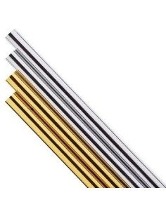 ROLLO FILM AUTOADHESIVO 05X15M 70 MICRAS METAL PLATA