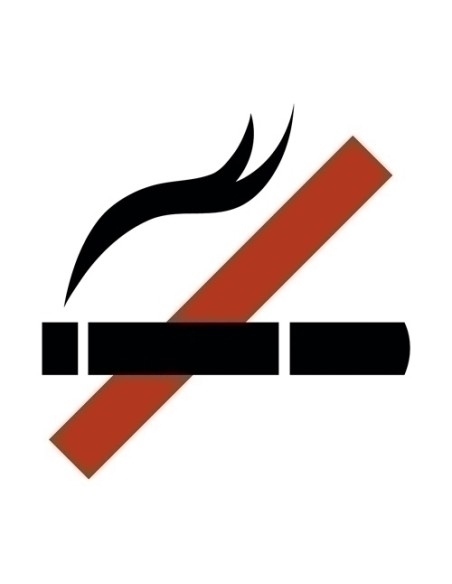 PICTOGRAMA MURAL 12x12 NO FUMAR