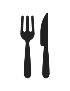 PICTOGRAMA MURAL 12x12 RESTAURANTE