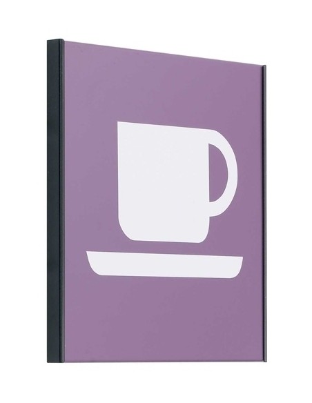 PICTOGRAMA MURAL 12x12 CAFETERIA