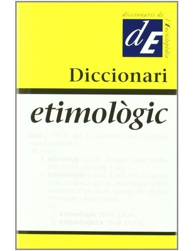 Diccionari etimologic
