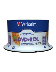 97693 DVD en blanco 8,5 GB DVD+R DL 50 pieza(s)