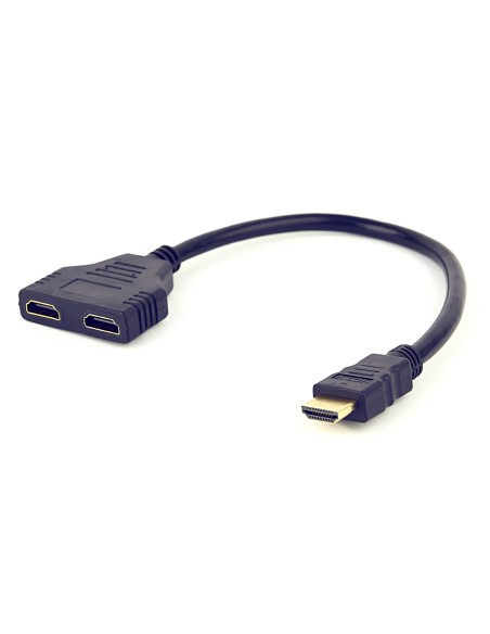 DSP-2PH4-04 cable HDMI HDMI tipo A (Estándar) 2 x HDMI Type A (Standard) Negro