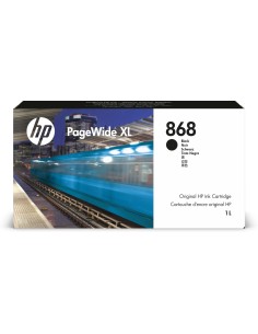 Cartucho de tinta negra PageWide XL 868 de 1 litro