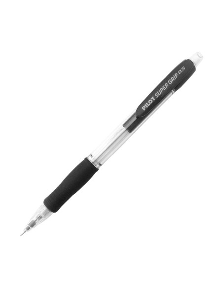 PORTAMINAS PILOT SUPER GRIP 0.5MM NEGRO