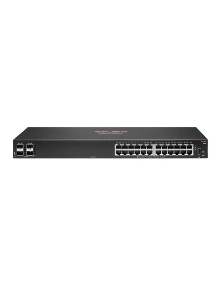 Aruba Networking 6100 24G 4SFP+ Gestionado L3 Gigabit Ethernet (10/100/1000) 1U Negro