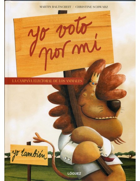Yo voto por mi campana electoral de los animales