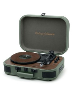 MT-207 PGR tocadisco Tocadiscos de tracción directa Verde Automático