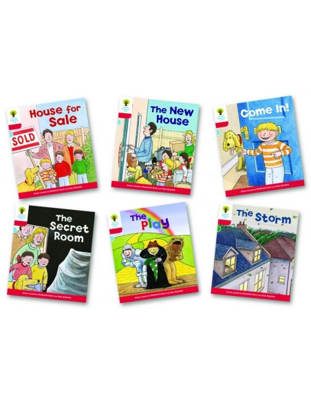 BIFF CHIP AND KIPPER LEVER 4 PACK OF 6 BOOKS OXFORD READING TREE