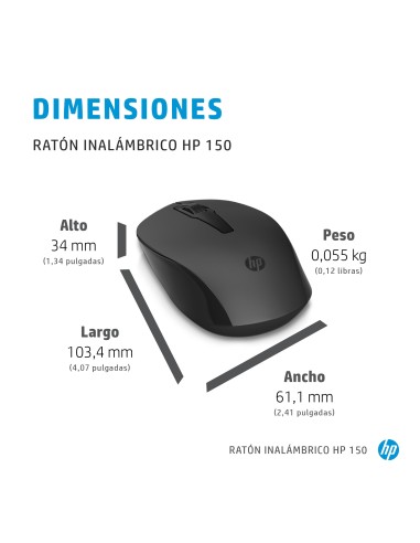 Ratón inalámbrico 150