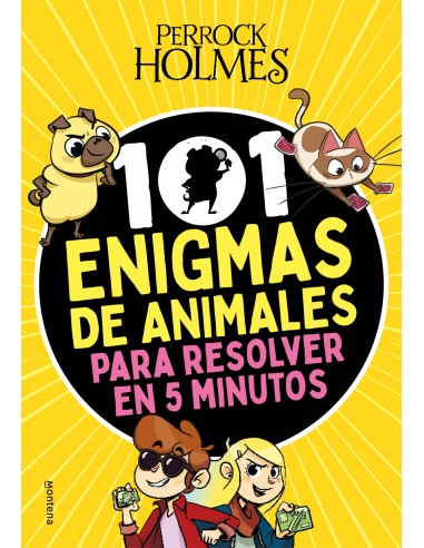 101 enigmas de animales para resolver en 5 minutos