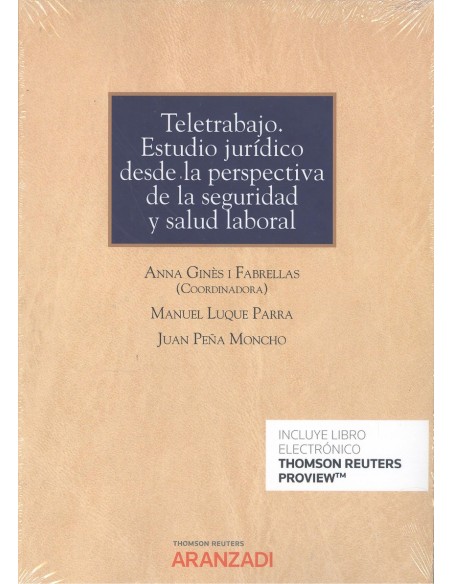 Teletrabajo Estudio juridico desde la perspectiva de seguridad y salud laboral
