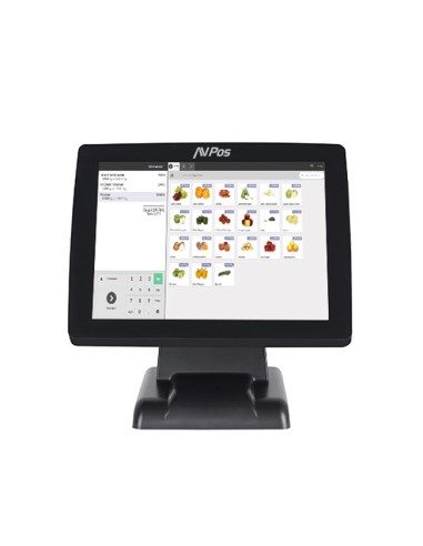 AVP-K3000B-I5-8128 Terminal Punto Venta (TPV) 38,1 cm (15") 1024 x 768 Pixeles Pantalla táctil