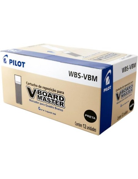 C 12 RECAMBIO CARTUCHO TINTA NEGRO VBOARD MASTER