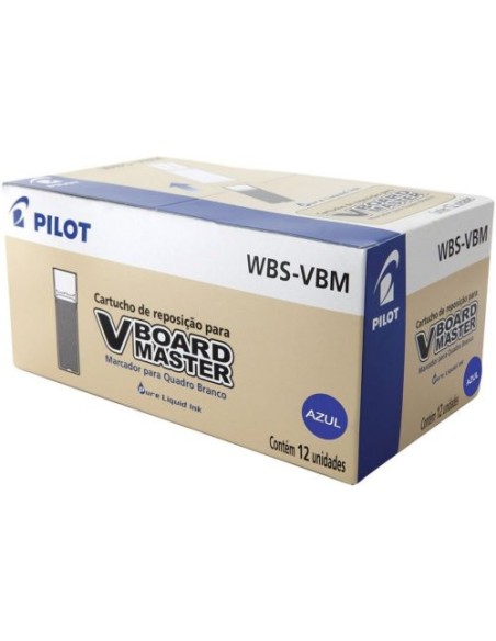 C 12 RECAMBIO CARTUCHO TINTA AZUL VBOARD MASTER