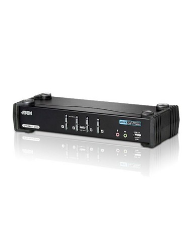 Switch KVMP DVI/Audio dual link USB de 4 puertos