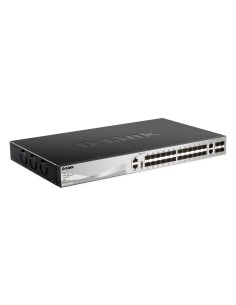 DGS-3130-30S switch Gestionado L3 Negro, Gris