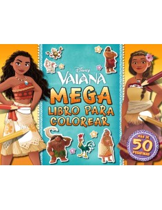 Vaiana Megalibro para colorear