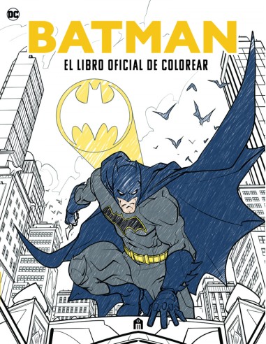 BATMAN EL LIBRO OFICIAL DE COLOREAR