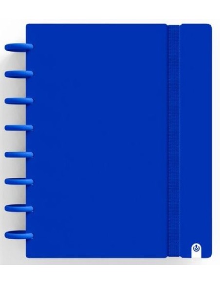 CUADERNO INGENIOX A5 80H HORIZONTAL AZUL OSCURO