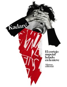 El cortejo nupcial helado en la nieve