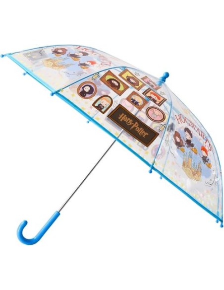 PARAGUAS MANUAL INFANTIL 48CM HARRY OPTTER TRANSPARENTE
