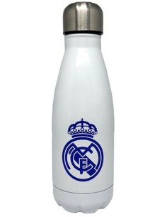 BOTELLA ACERO REAL MADRID 550ML COLOR BLANCO