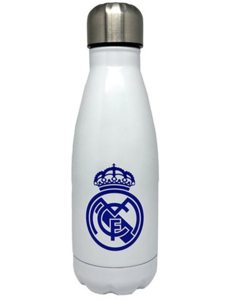 BOTELLA ACERO REAL MADRID 550ML COLOR BLANCO