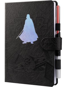 CUADERNO PREMIUM A5 BOLIGRAFO SABLE DE LUZ STAR WARS