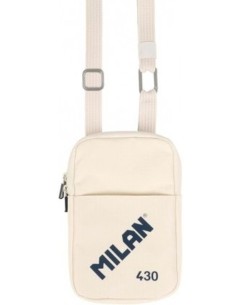 Bolso pequeno bandolera milan 430 since 1918 color beige