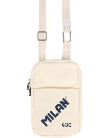 Bolso pequeno bandolera milan 430 since 1918 color beige