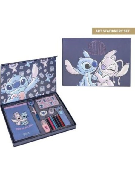 SET DE PAPELERIA STITCH